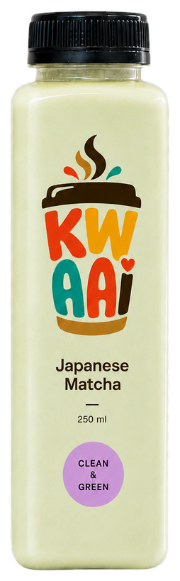 Japanese Matcha KWAAI Coffee 250 ml bottle
