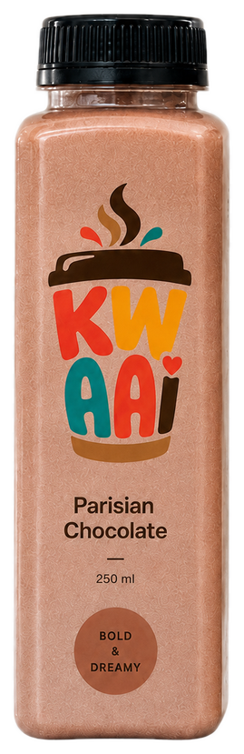 Parisian Chocolate KWAAI Coffee 250 ml bottle