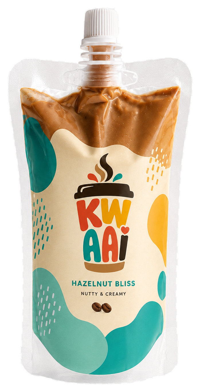 Hazelnut Bliss KWAAI Coffee pouch, Nutty & Creamy