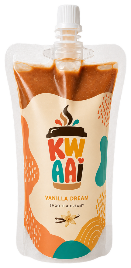 Vanilla Dream KWAAI Coffee pouch, Smooth & Creamy